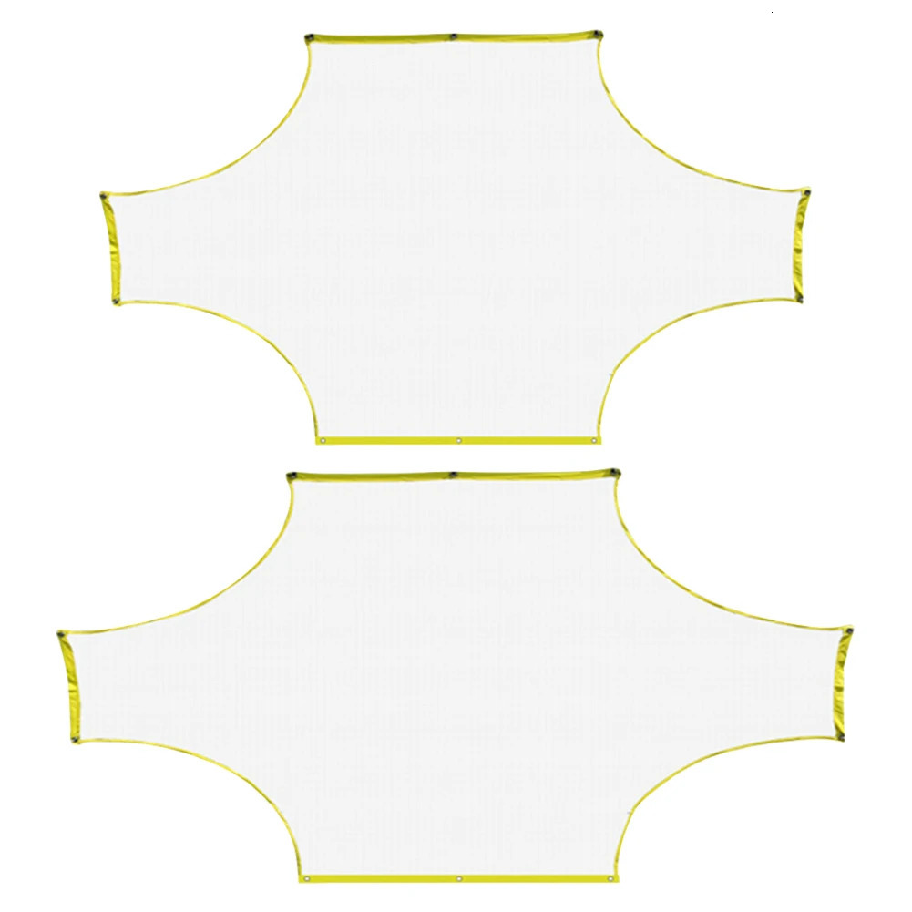 5/7 Person Goals Soccer Goal Target Training Aid Goalkeeper Football Goal Net Soccer Field Net for Scoring and Finishing 251112