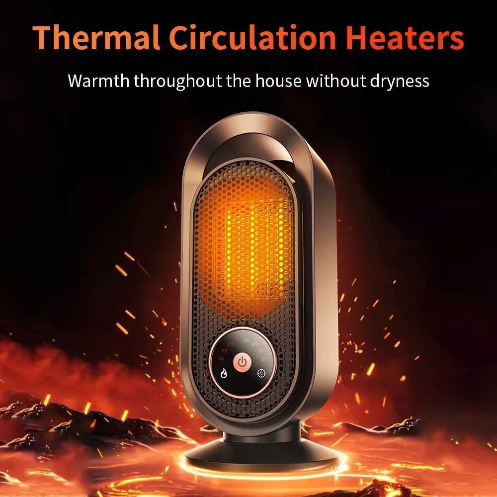 Domestic Heater 1500W Ceramic Heater 3s Fast Heating Overheat Protection Portable Quiet Mini Heater for Home Office Bedroom Use Y251113