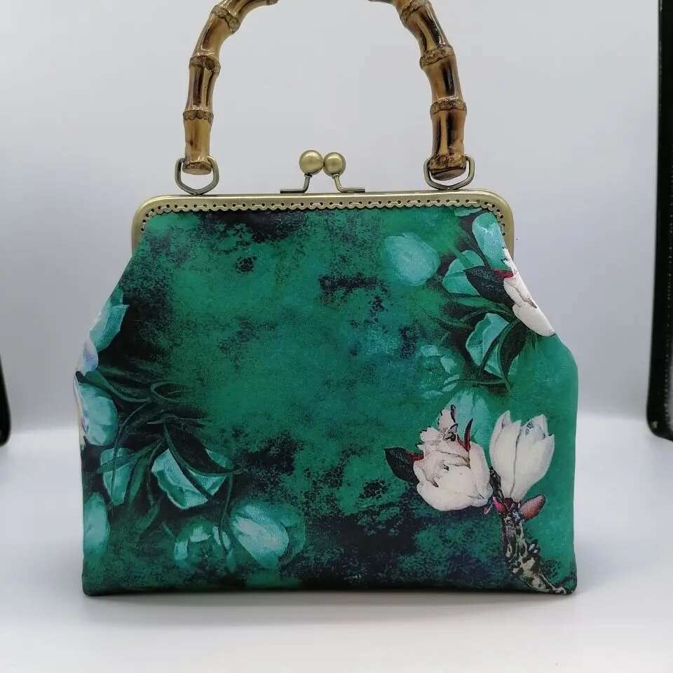 Wood Hand Lock Shell Bags Vintage Designer Women Shoulder Crossbody Bag Chain Tote Women's Handbags Purses