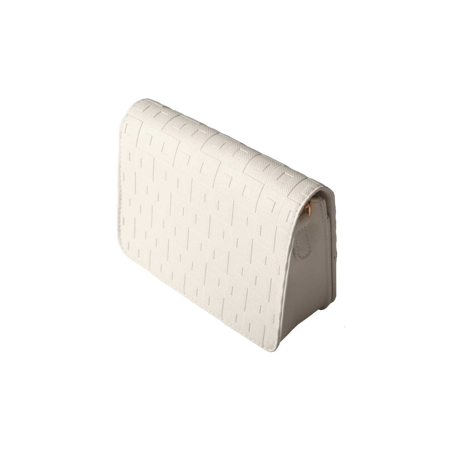 Brand Leather Exquisite Square Print Simple Womens Shoulder Crossbody BagW251112