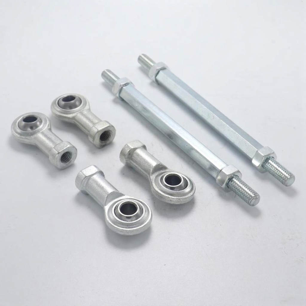 Handlebars 8mm Steering Tie Rod Kit Ball Joint For 49cc Electric Mini Kids ATV Go Kart Buggy Quad Bike PartsHandlebars