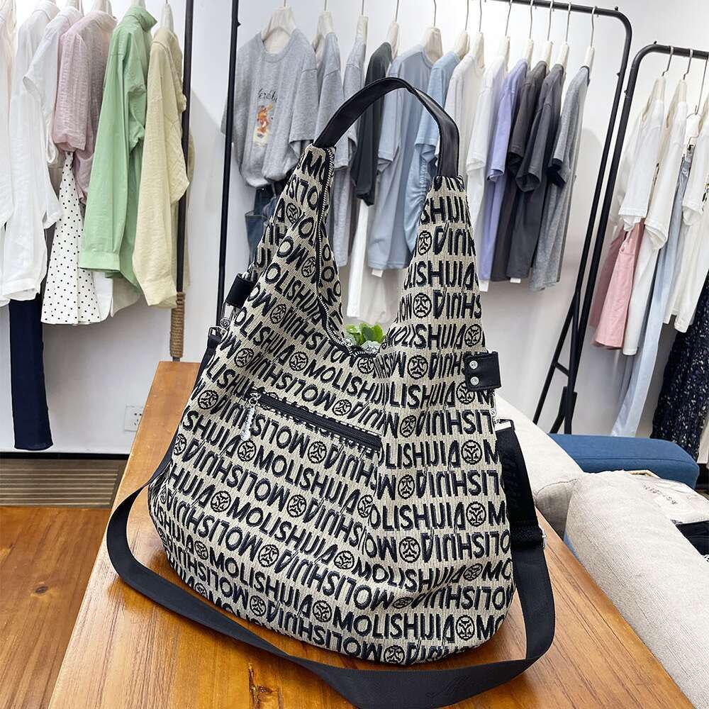 Backpack Jasmine Fashion Family Counter Leather Trendy Personalized Big with Rivet New Large Capacity Letter Shoulder Bag