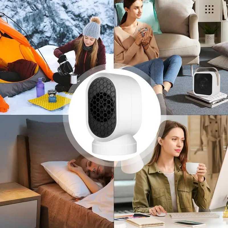 Electric Heater For Bedroom Safe Quiet Room Heater For Bedroom Constant Temperature Tiny Space Heater Workplace Portable Y251113