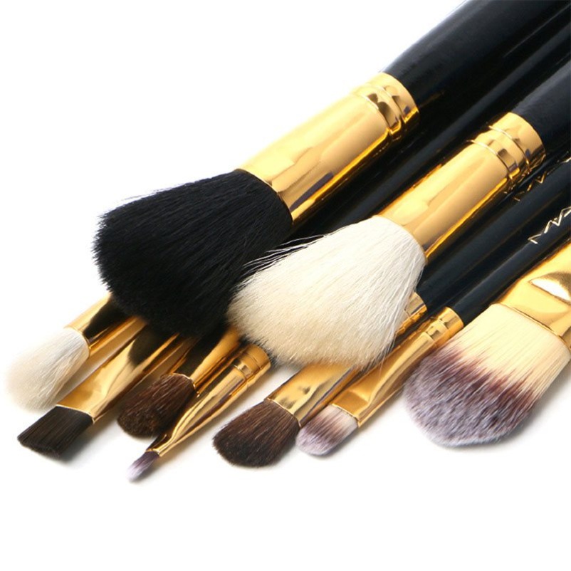New Brands M MC Barrel packaging makeup brushes kit MAKEUP brands 9 pcs brush with mirror vs mermaid