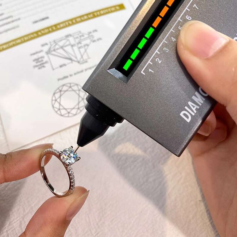 GRA Luxury 5ct Moissanite Diamond Rings for Women Big Solitaire Wedding Real 925 Sterling Silver Luxury Designer Fine Jewelry