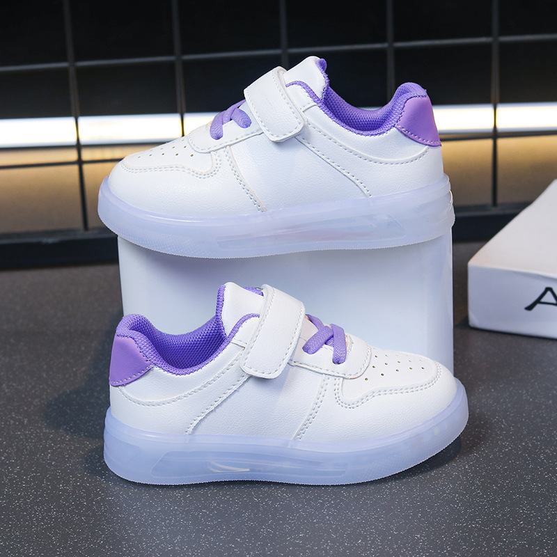 designer shoes 2025 new Children's toddler shoes are lightweight wear-resistant low-top canvas girls cartoonishly cute jelly boys and light-up