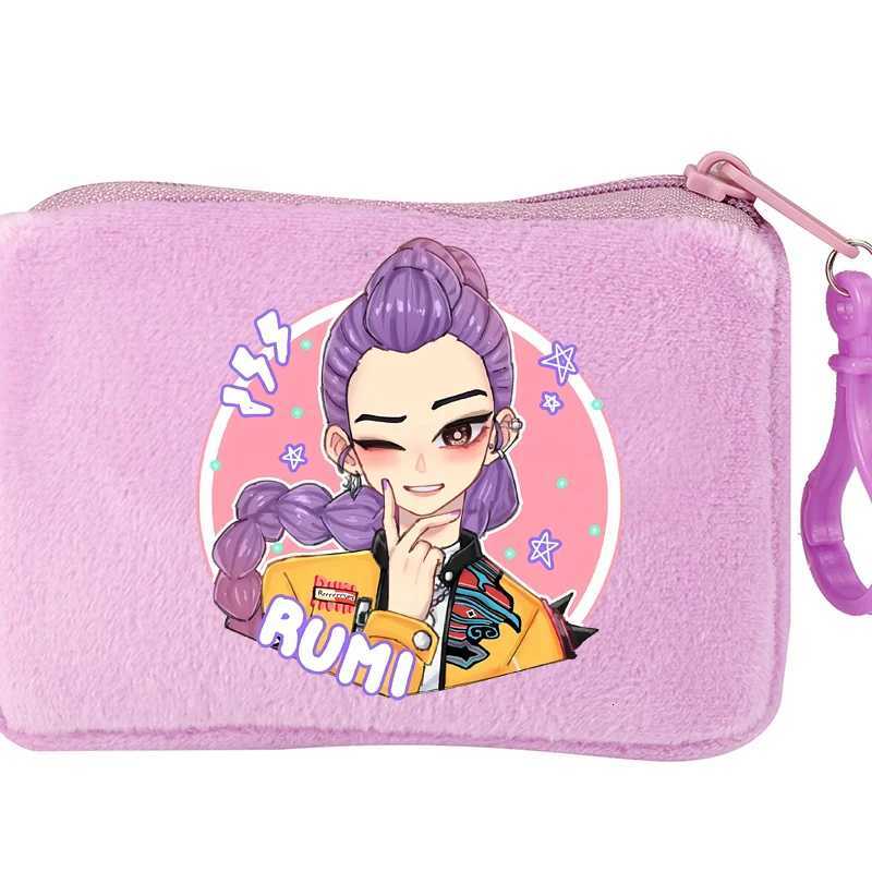 KPop Demon Hunters Party Favors Coin Purse Boy Cartoon Small Wallet Portable Cute Change Storage Bag Women Girl Birthday Gift Z251111