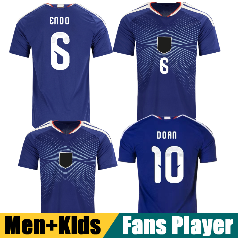 25 26 Japan Soccer Jerseys MITOMA Football Shirts KUBO, ENDO ,MINAMINO ,AYASE ,ITO DOAN National team jersey