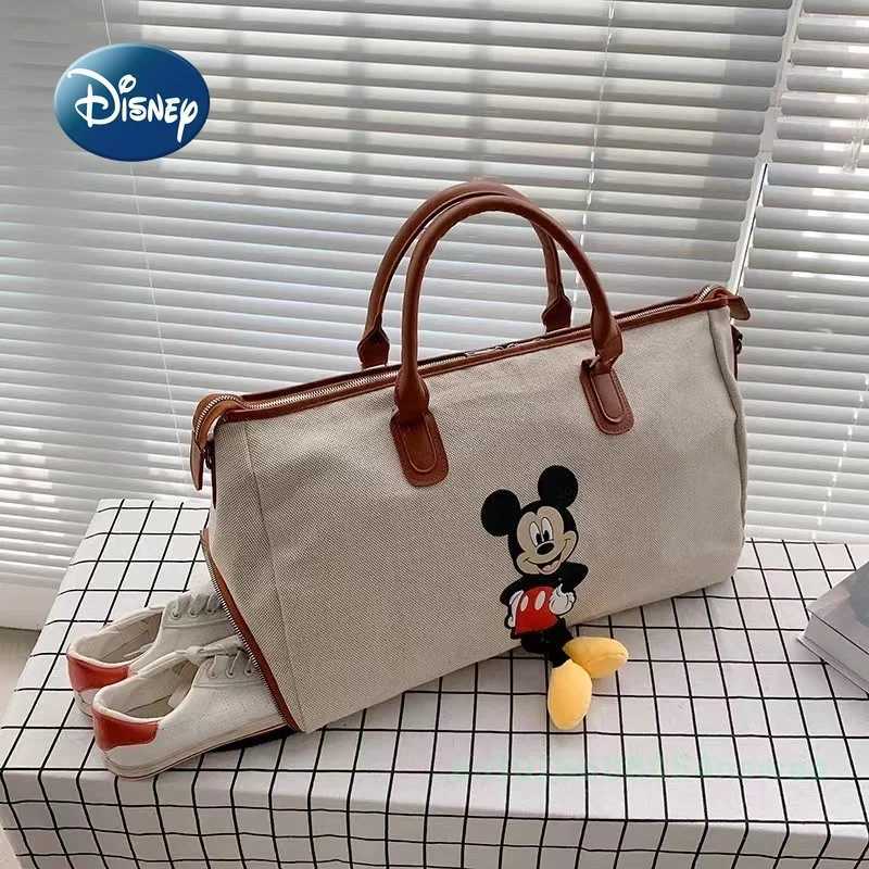 Disney Mickeys new dial bag handbag luxury brand dial bag baby bag multifunctional large capacity womens travel handbagXJ250412