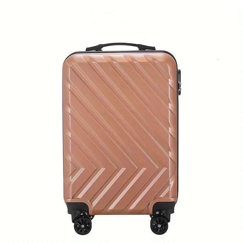 New Trolley Hard Shell Universal Wheel Telescc Handle Simple Suitcase Password Lock