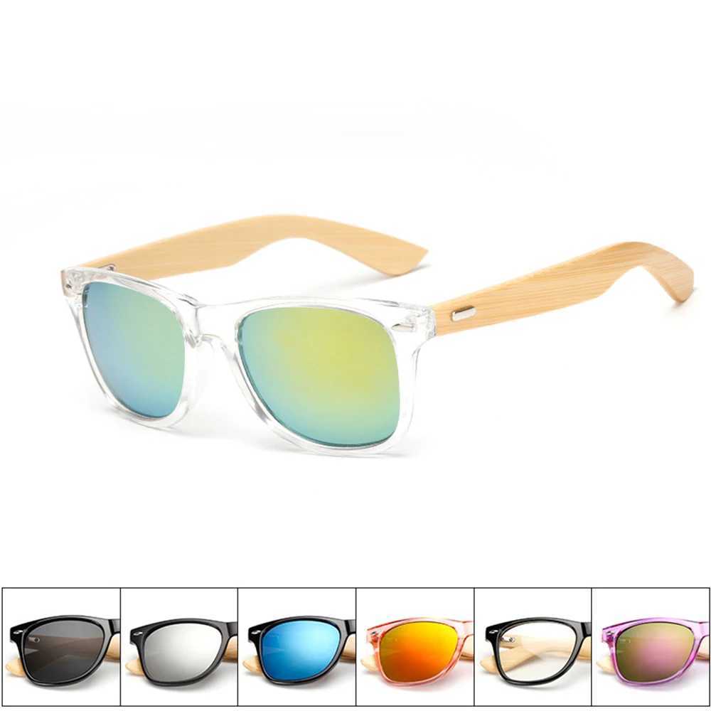 Natural Wooden Sunglasses for Men and Women Polarized Fashion Sun Glasses with Original Wood FrameC250412