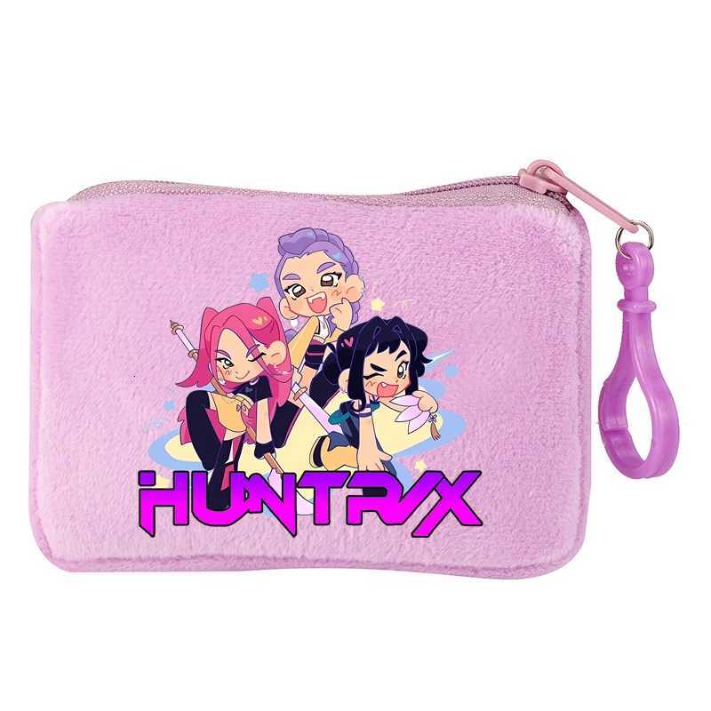 KPop Demon Hunters Party Favors Coin Purse Boy Cartoon Small Wallet Portable Cute Change Storage Bag Women Girl Birthday Gift Z251111