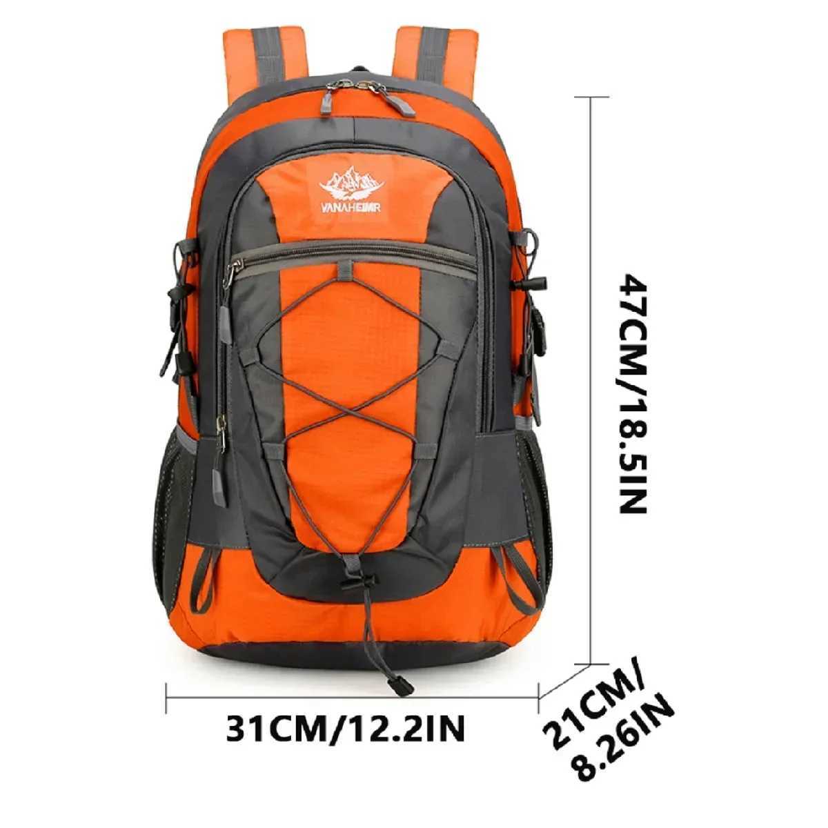 Waterproof hiking backpack lightweight outdoor hiking bag high-quality large capacity travel bag for hikingZ250412