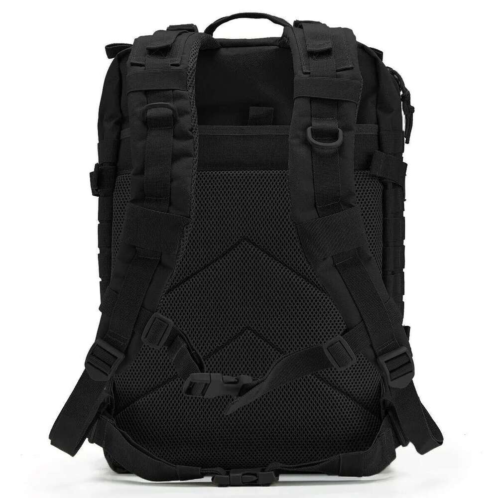 Qt&Qy 50L Man Tactical Backpacks Survival Traveg Bags Hking Outdoor 3P Assault EDC Molle Pack For Trekking Hunting Bag
