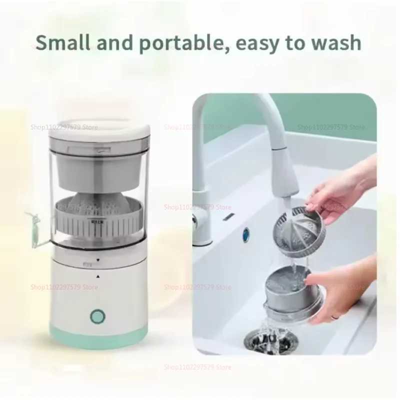 74V Portable Electric Juicer USB Rechargeable Fruit Blender For Orange Lemon Juicing Household Personal Juice Squeezer Mixer C251113