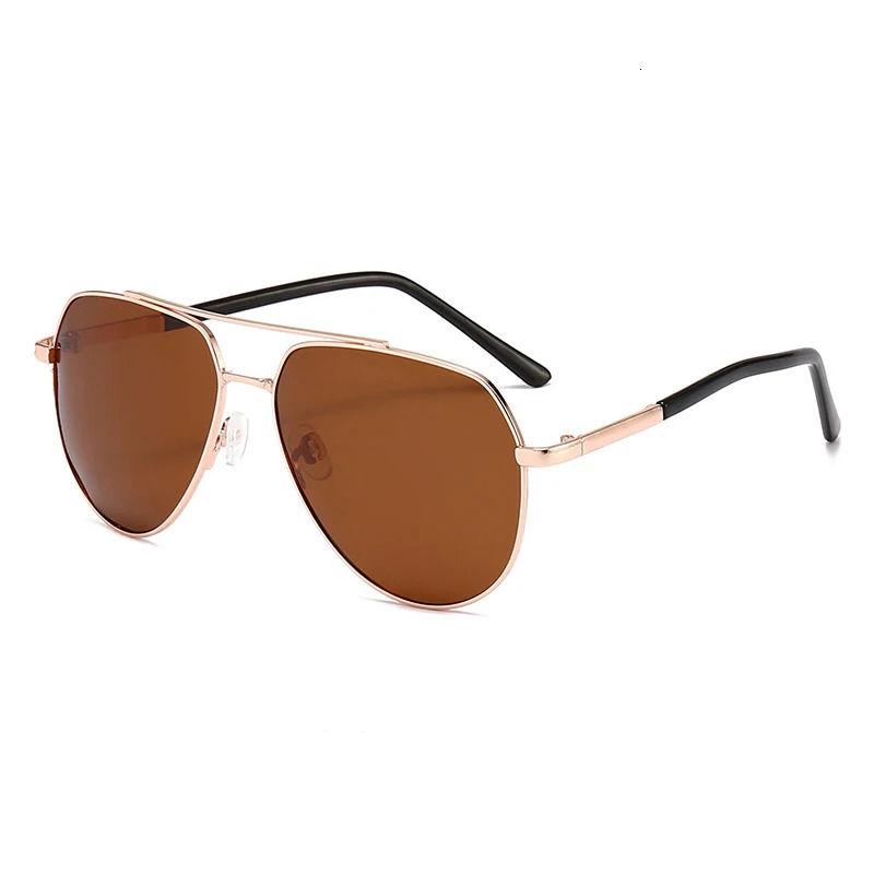 Aviation Polarized Sunglasses For Men Women Fashion Vintage Trend Night Vision Driving Fishing Yellow Sun Glasses 2025 251013