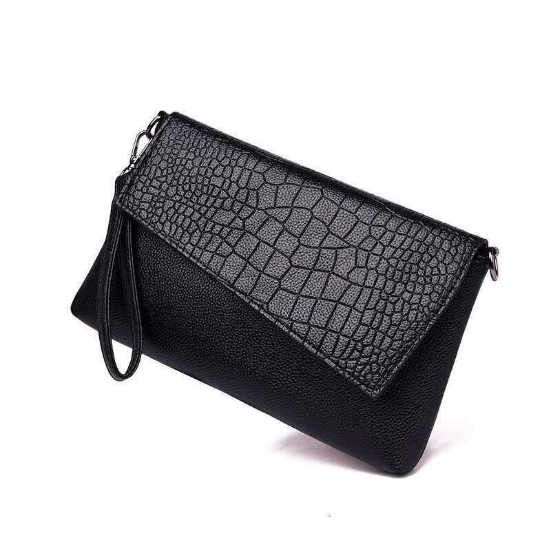 New 2025 Trendy Korean Edition Handbag, Crocodile Pattern Handmade Bag, Women's Single Cross Shoulder Small Bag