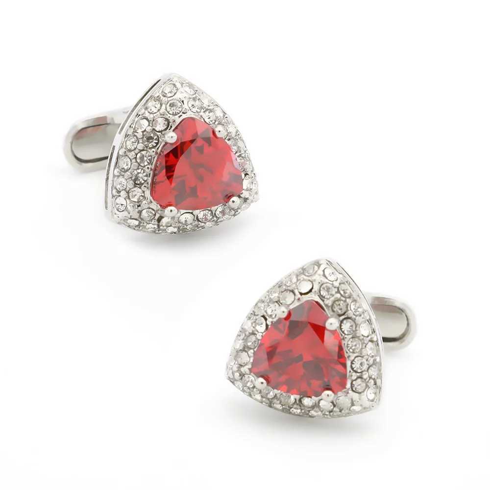 Crystal cufflinks with 28 stone design hot selling copper material cufflinks wholesale and retailT250412