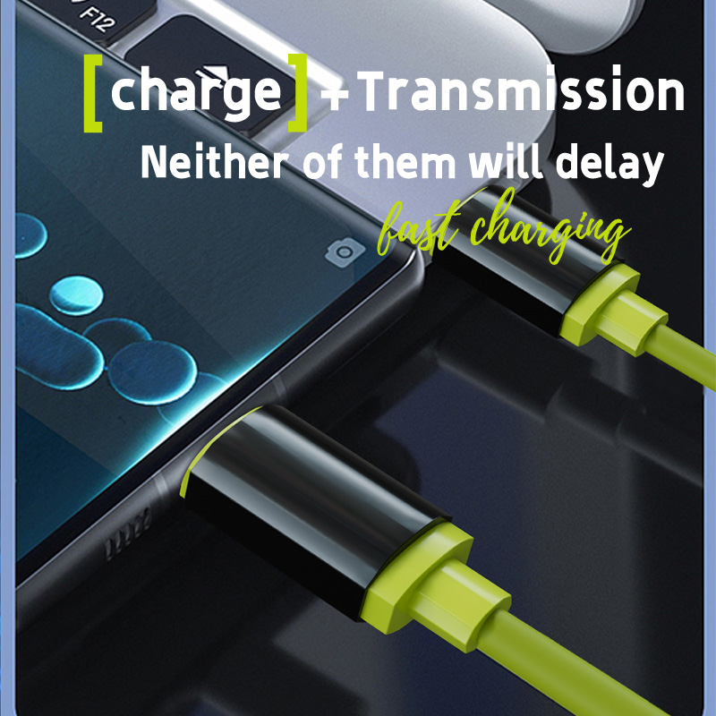 PD3.0 240W fast charging USB Type C cable with silicone wire for iPhone/iPad/Notebook