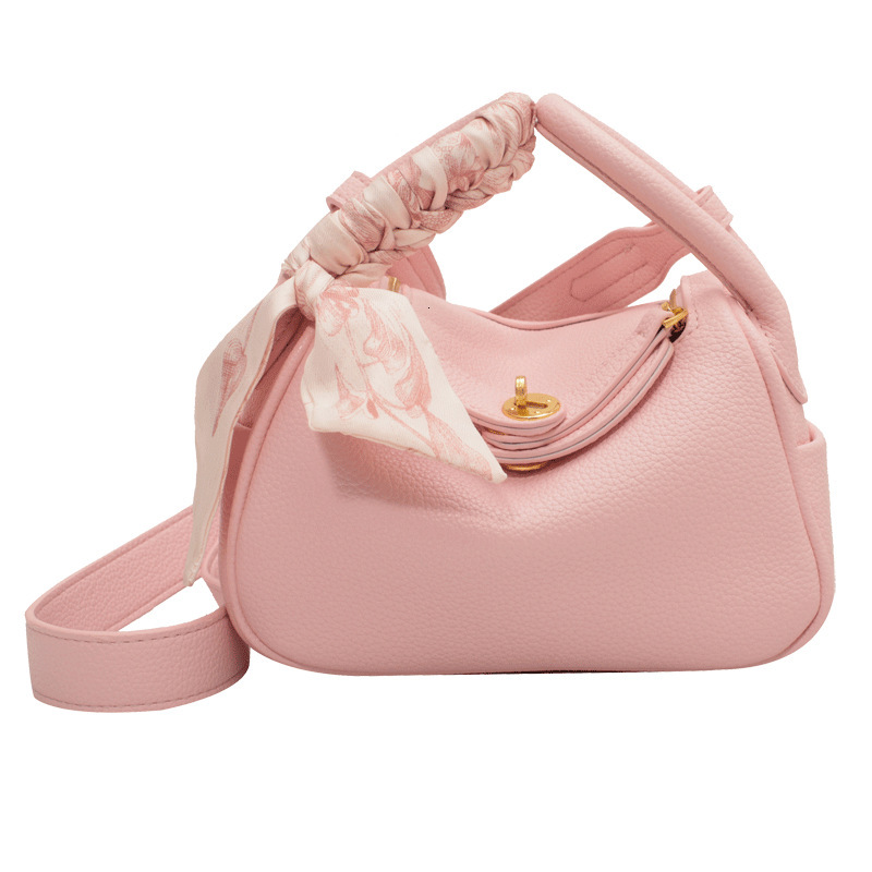 2025S Designer Women S Bag High End Crossbody Textured Hand Held Small Bag New Popular Versatile And Stylish Women S Shoulder Bag