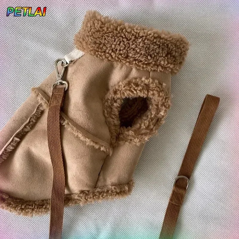 Dog Cute Vest Clothes Jacket Accessories Small Dog Autumn Winter Medium Dress Soft Pet Clothing Coat Home 251112 - view 5