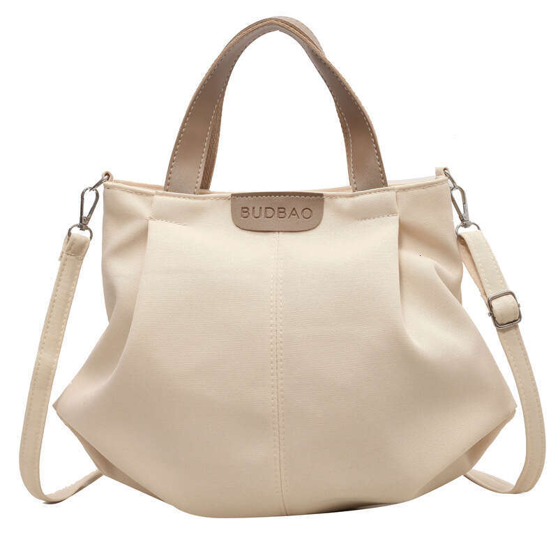 2025 New Versatile Large Capacity Canvas Tote Handbag Commuter School Single Shoulder Crossbody Bag
