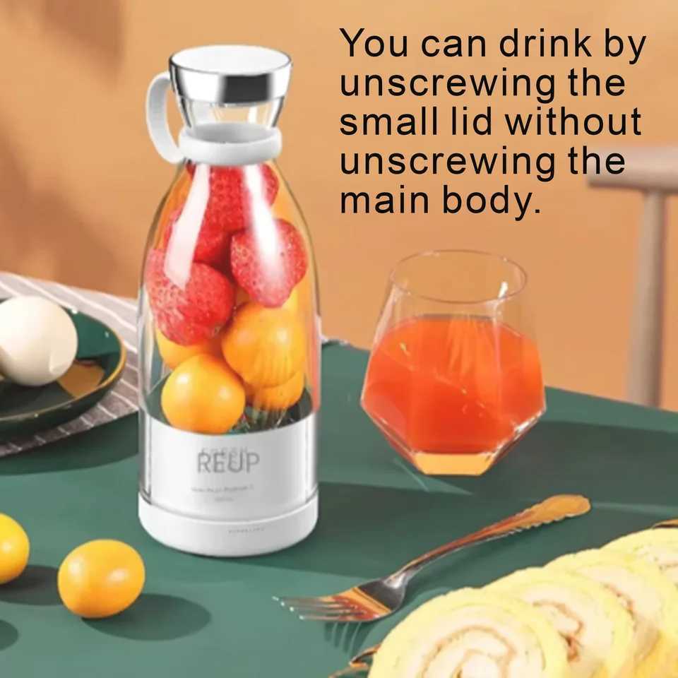 Magnetic charging multifunctional juicer Wireless portable ultra-flexible small juicer cup C251113