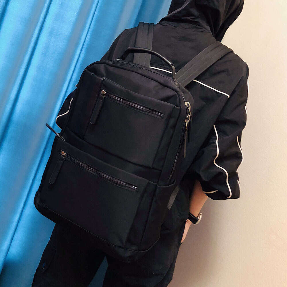 Backpack for men, large capacity 14 inch computer new fashionable and trendy travel bag, casual men's backpack