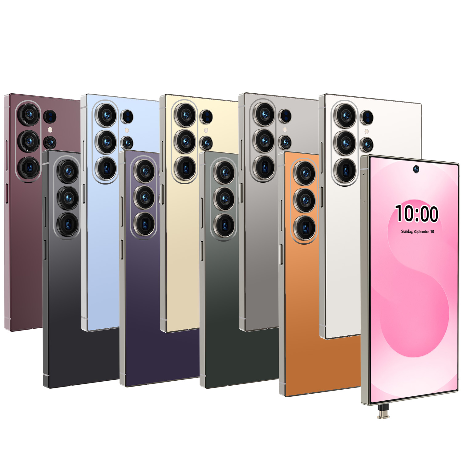 S26 Ultra 5G Smartphone 16GB+1TB mobile phone LTE Ten Core Full Screen Fingerprint Facial Recognition 20MP Camera