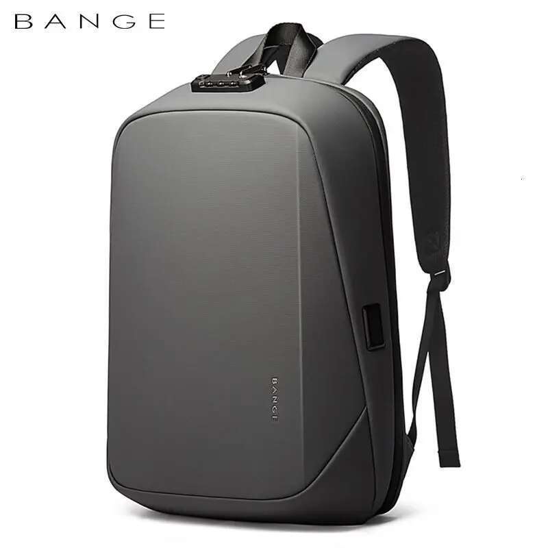 BANGE Brand Laptop Anti-Theft Waterproof School Backpacks USB Travel Bag Backpack Business Male 2024