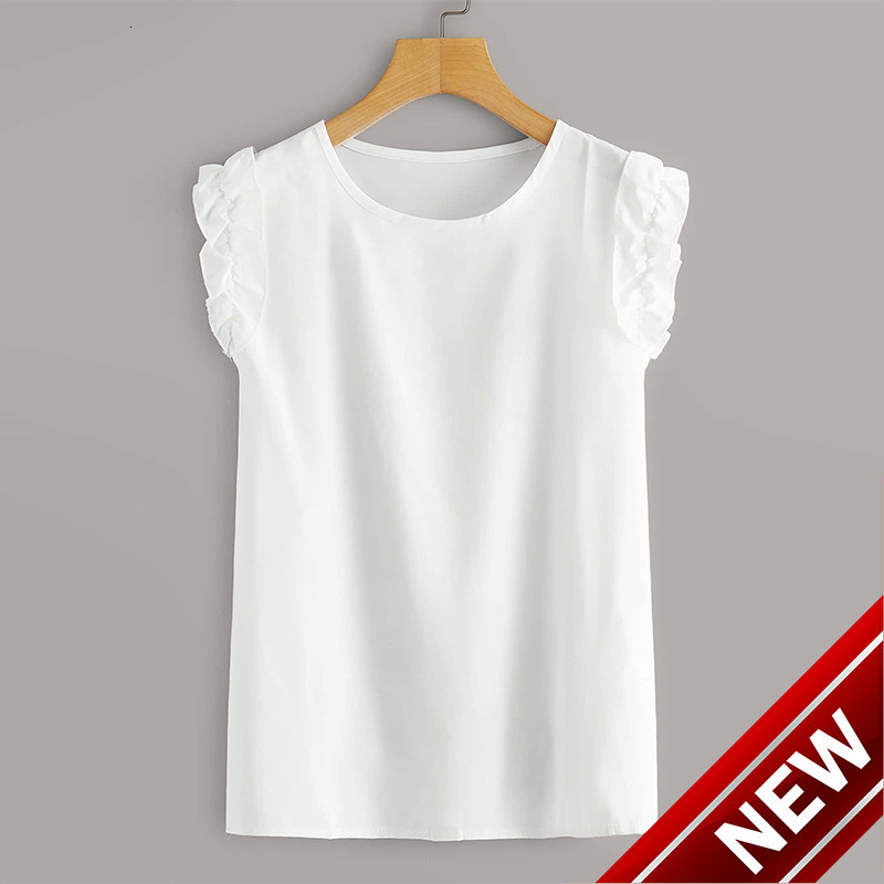 Lace Short Sleeve Shirt 2025 Summer New Vacation Style Round Neck Shirt Womens Wear