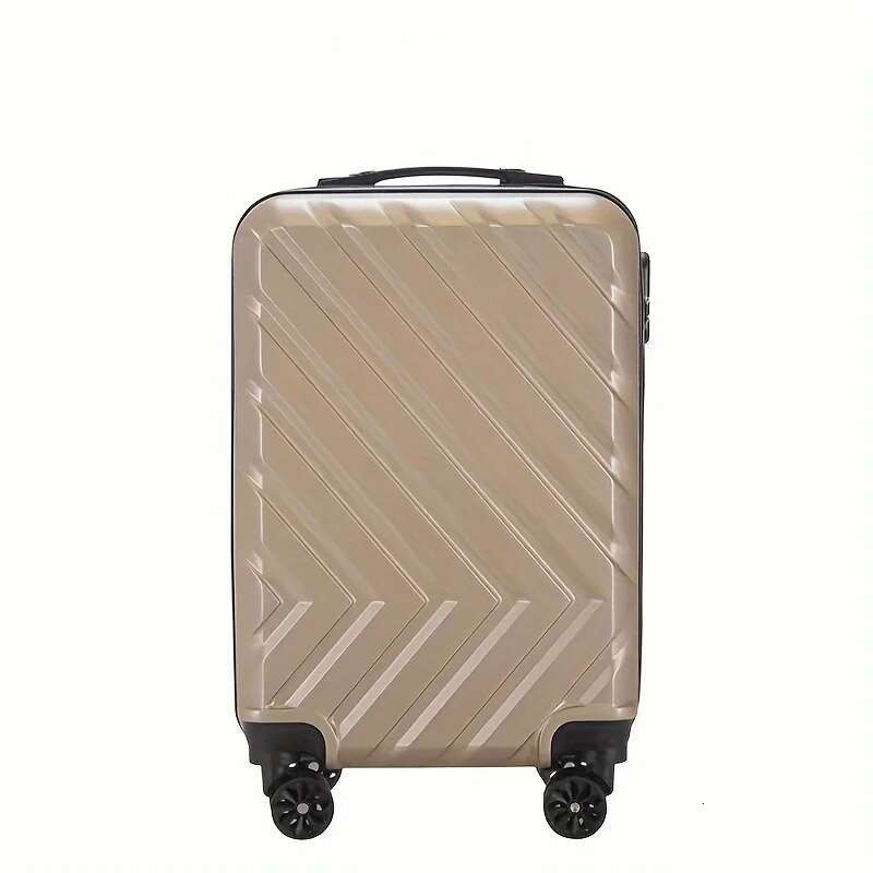 New Trolley Hard Shell Universal Wheel Telescc Handle Simple Suitcase Password Lock