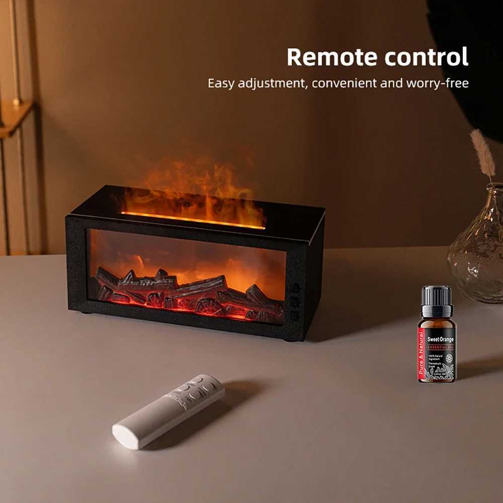 Bedroom Desktop Simulation Electric Fireplaces Home Decoration Ornaments with Atmosphere Light Creative Office Decorations Y251113as