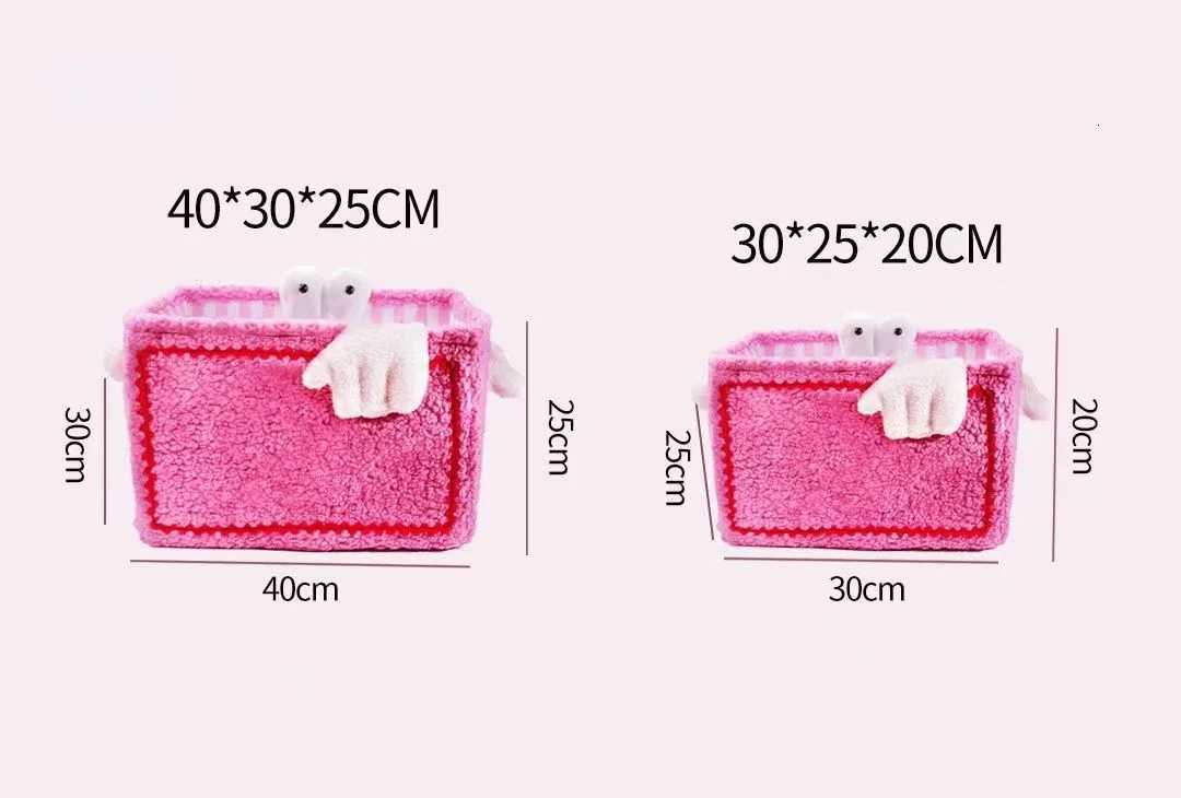 Cute Baby Diaper Bag Nappy Toys Storage Basket Kids Clothes Shoes Organizer Bedding Storage Box Childrens Ro Decoration Y251112