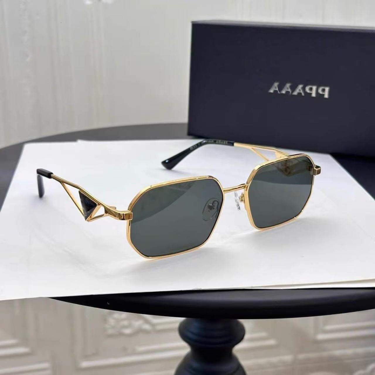 designer men and women sunglasses luxury classic fashion outdoor driving beach pradats pradalies uv400 original box sunshade