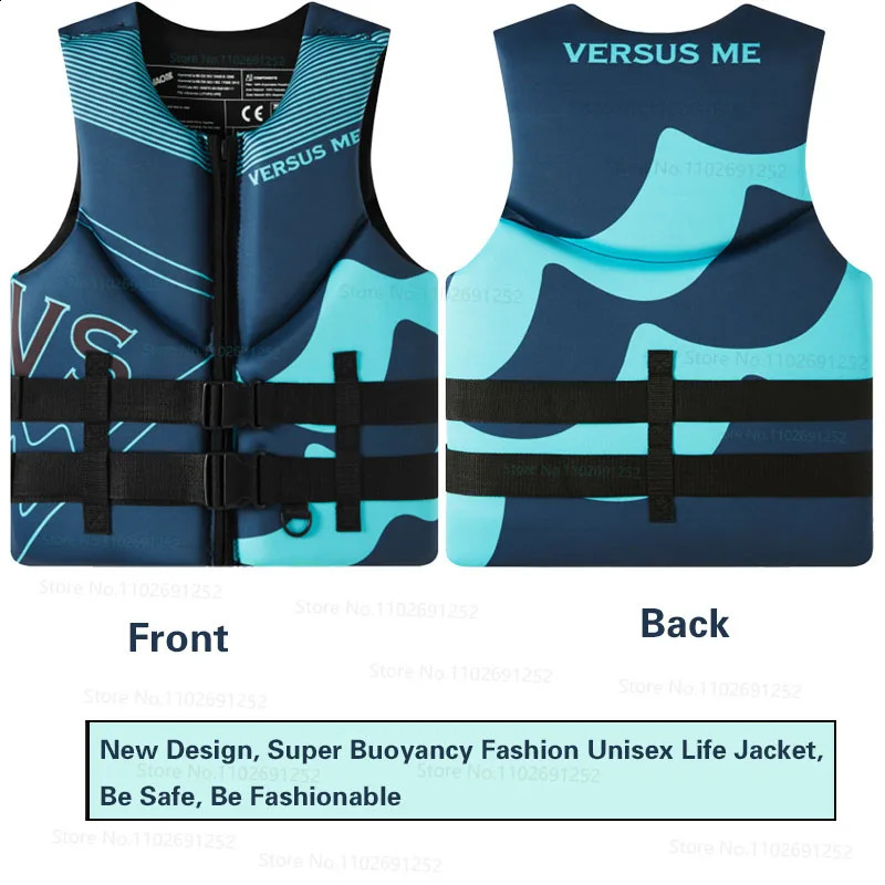 Life Jacket CE Approved Neoprene Adult Life Vest Unisex Buoyancy Suit Portable Fishing Vests Waterproof Sea Fishing Life Vest 250411