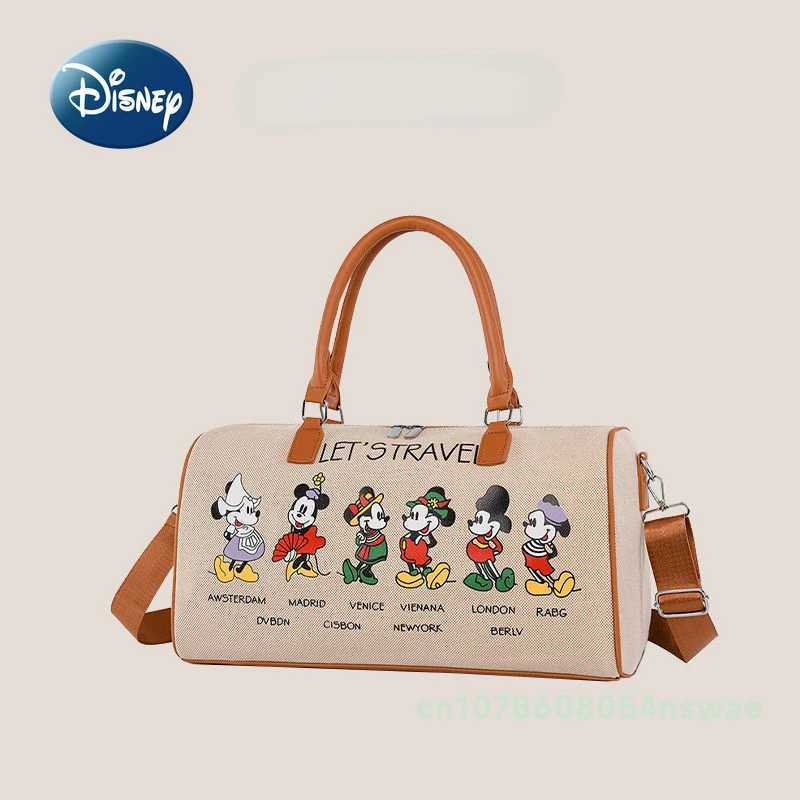 Disney Mickeys new dial bag handbag luxury brand dial bag cross body bag cartoon portable travel handbag large capacityXJ250412