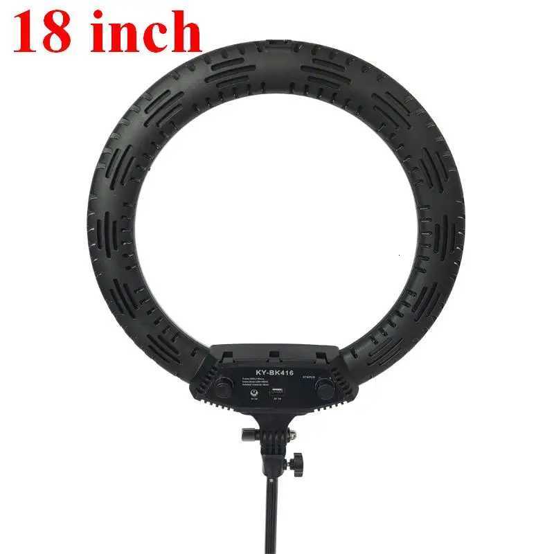 3200-5600K LED Ring Light 416pcs Led Bead 65W 18 inch Photography Lighting LED Ring Lamp for live broadcast Makeup VideoM251113