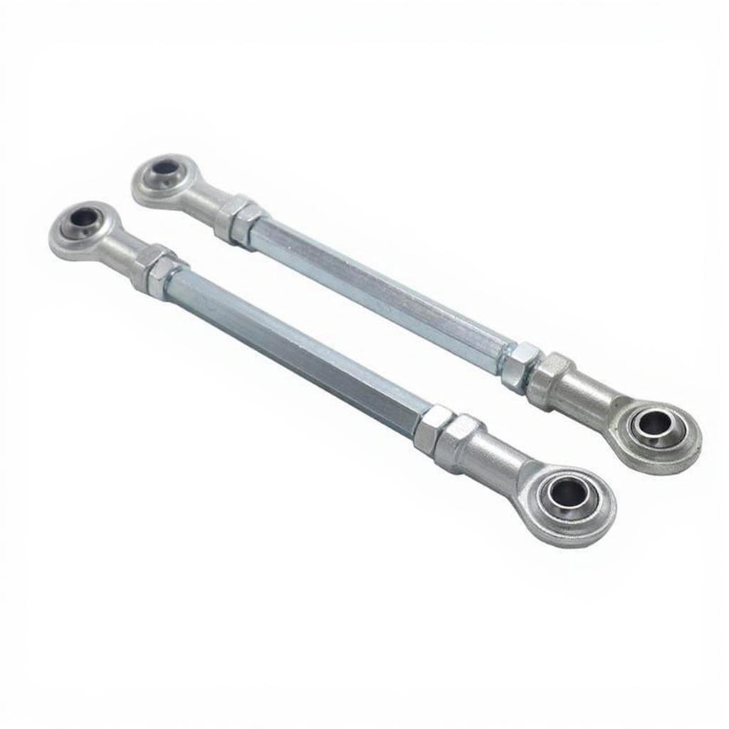 Handlebars 8mm Steering Tie Rod Kit Ball Joint For 49cc Electric Mini Kids ATV Go Kart Buggy Quad Bike PartsHandlebars
