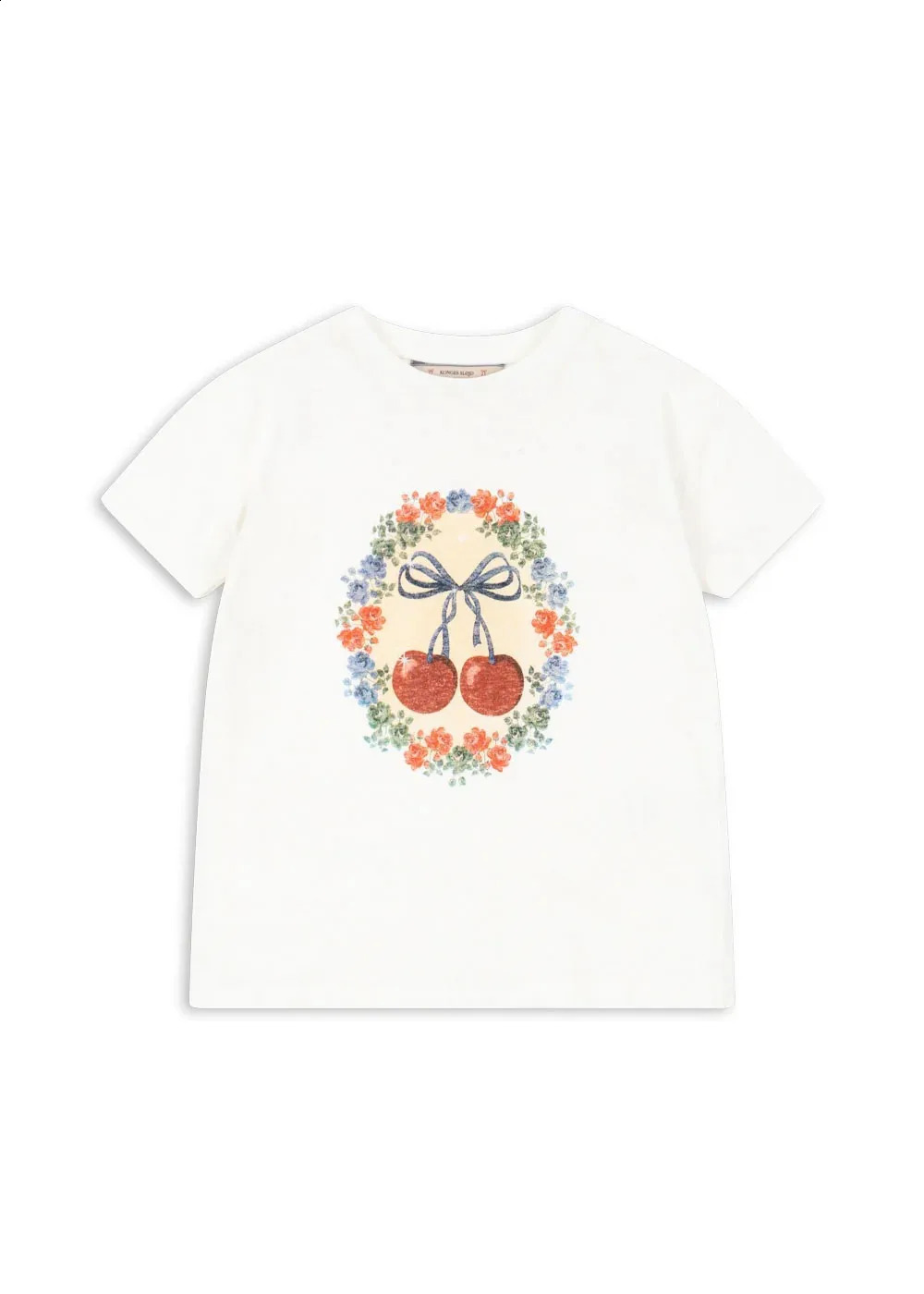 2025 Summer KS Baby Boys Cartoon Cherry T Shirts Shorts Suits Kids Cotton Clothes Girls Breathable T-shirts Childrens Homewear 250411bj