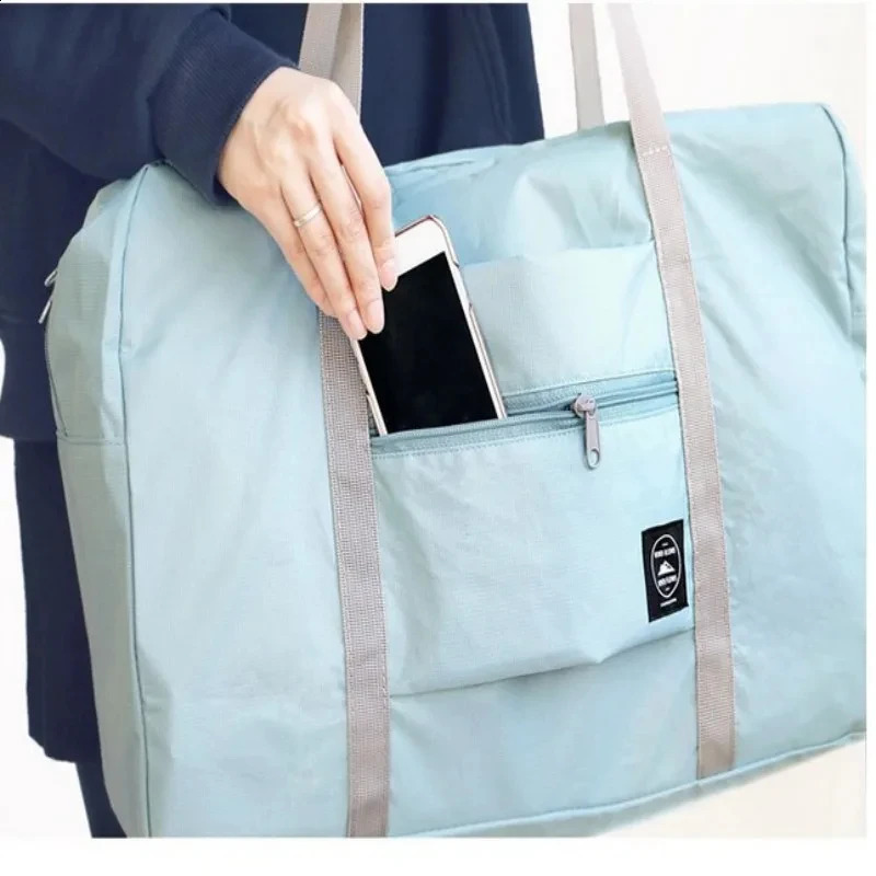 Foldable travel luggage bag suitable for airlines carry on women and girls lightweight large capacity sports weekend 250409