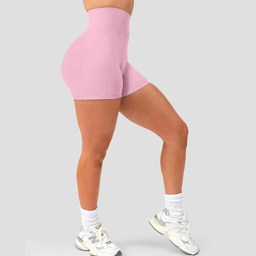 4.5-inch impact short low rib band yoga short seamless flexible warping Bum workout gym short Booty high stretch running short Y250412