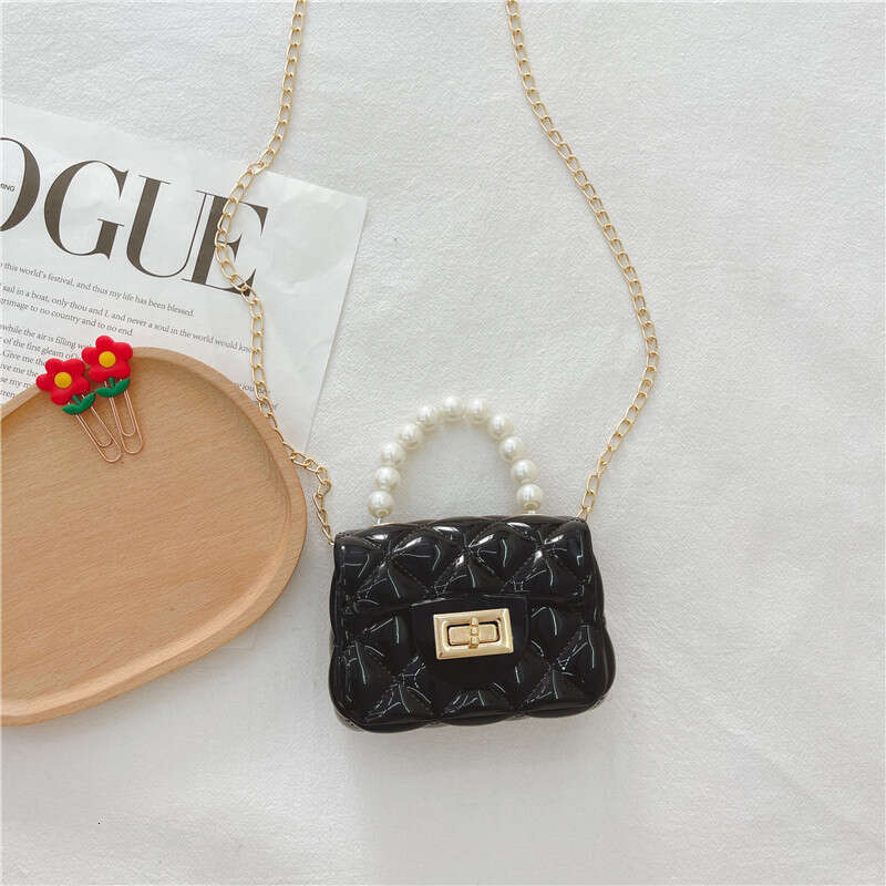 2025 New Hot Selling Jelly Handheld Mini Children's Internet Celebrity Girl Cute Small Shoulder Bag