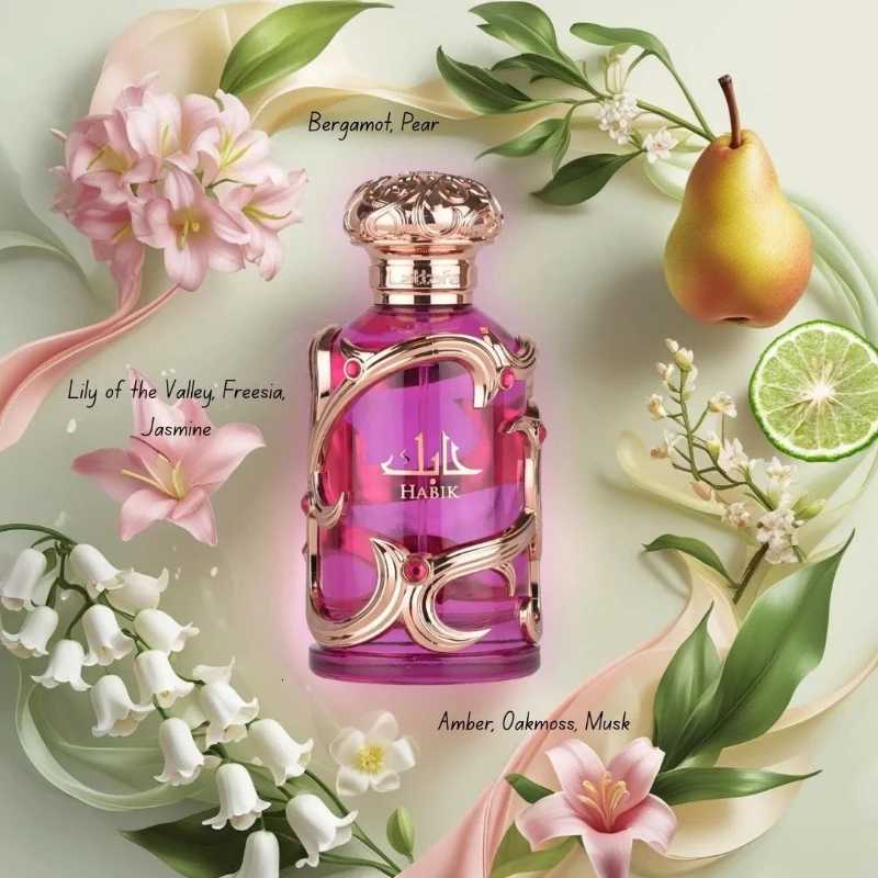 100ml Unisex Eau De Parfum Long Lasting Floral Fragrance Fresh Elegant Fruity Aroma with Apple Orange Bergamot Freesia IncenseT251113