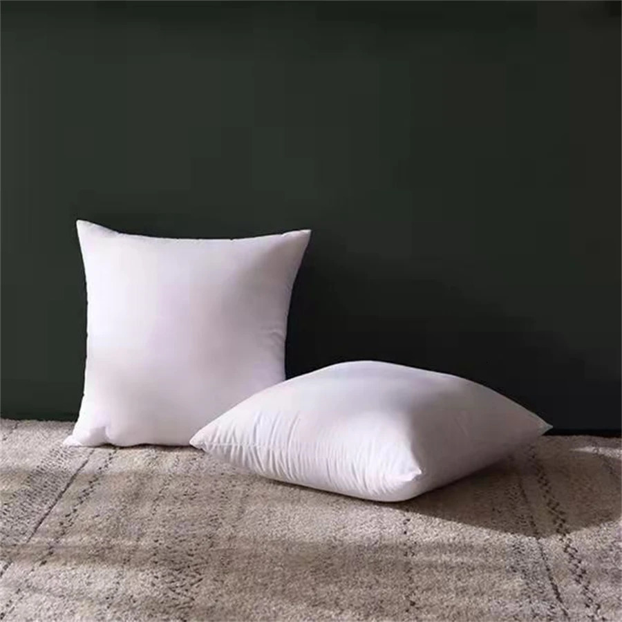 Classic 45x45cm Solid Color Cushion Core Soft Head Pillow Inner PP Cotton Filling Funny Health Care Customized Filler 251103