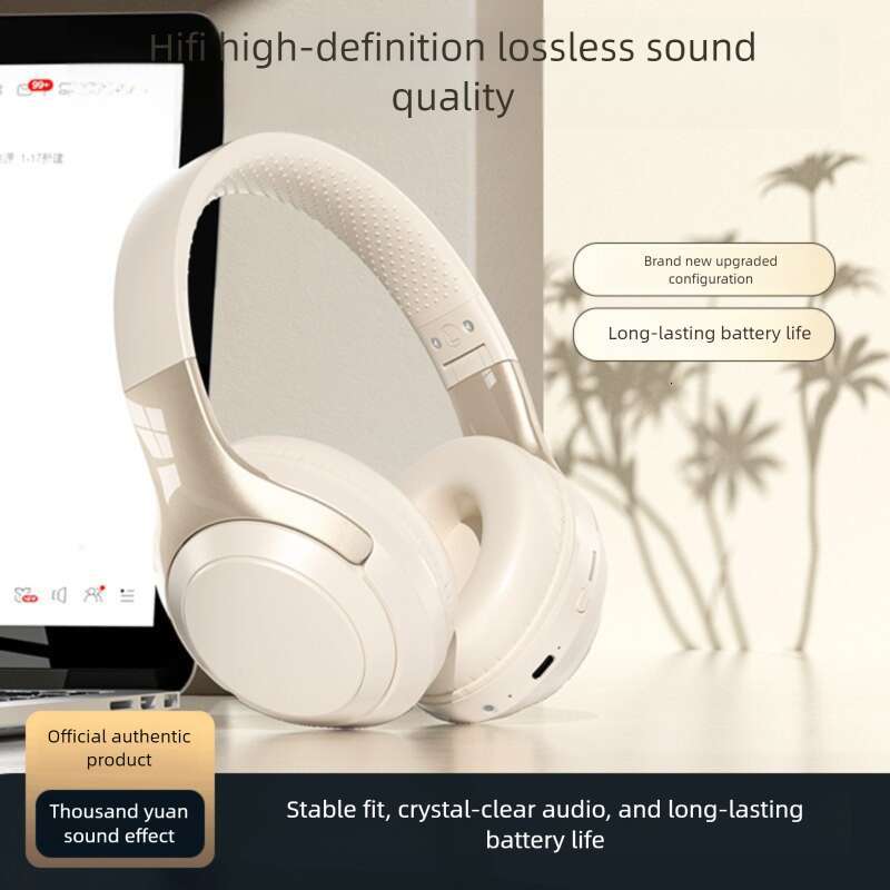 Famous Brand Over Ear Bluetooth Wireless Earbuds Business HIFI Sound Long Battery Life Headphones