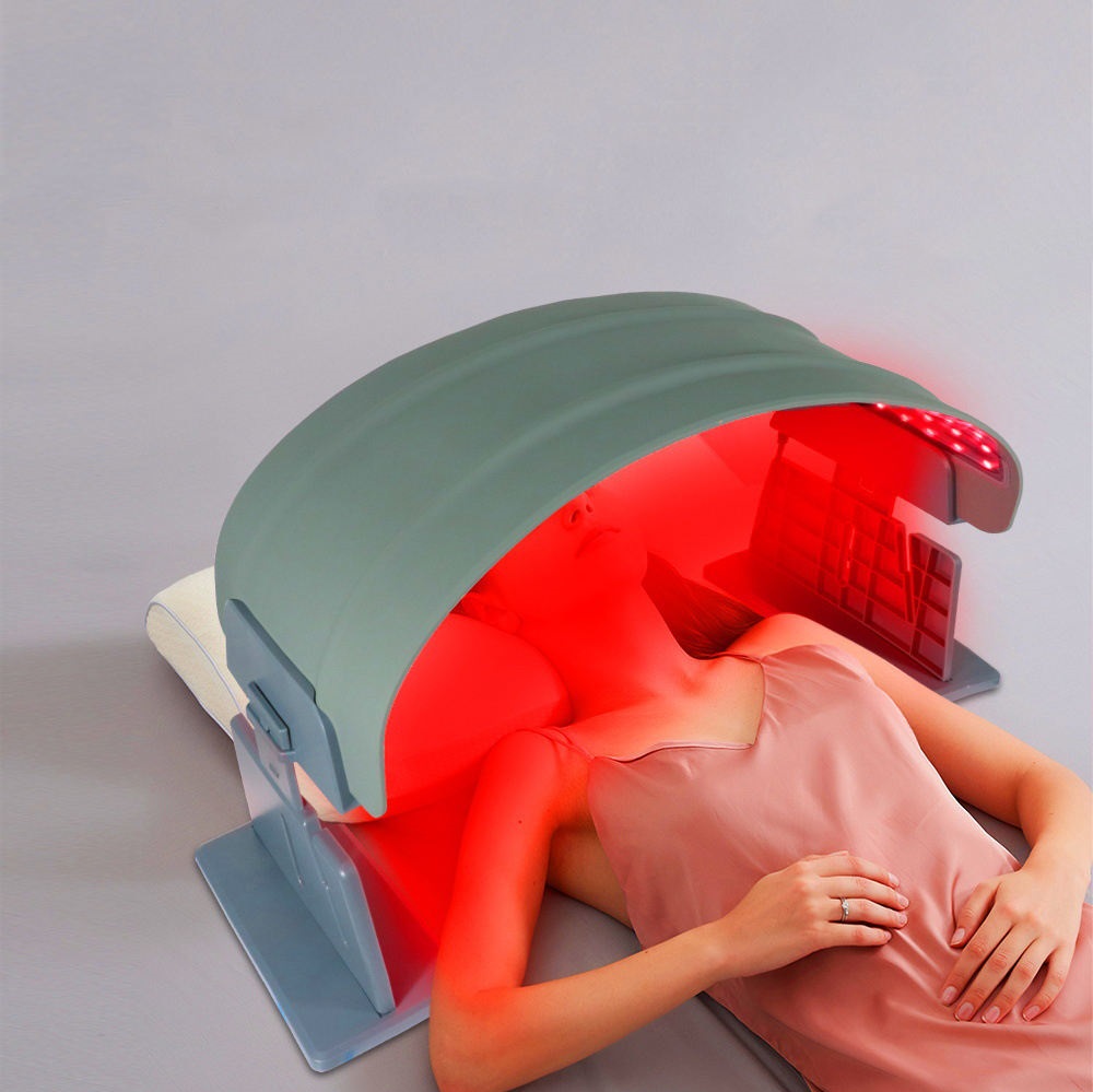 4in1 660nm 850nm Near Infrared Red Therapy Light Machine, PDT Photon Facial Skin Care Device Face Mask for Anti-Aging, Skin Rejuvenation & Acne Care