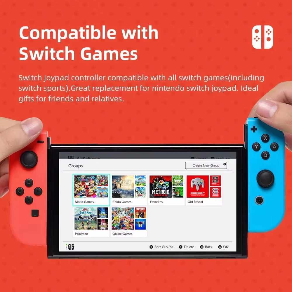 Joy con wireless Switch Control Joycon Controller with Dual Vibration Joystick Gamepad For switch video game consoles Accessorie H2511134