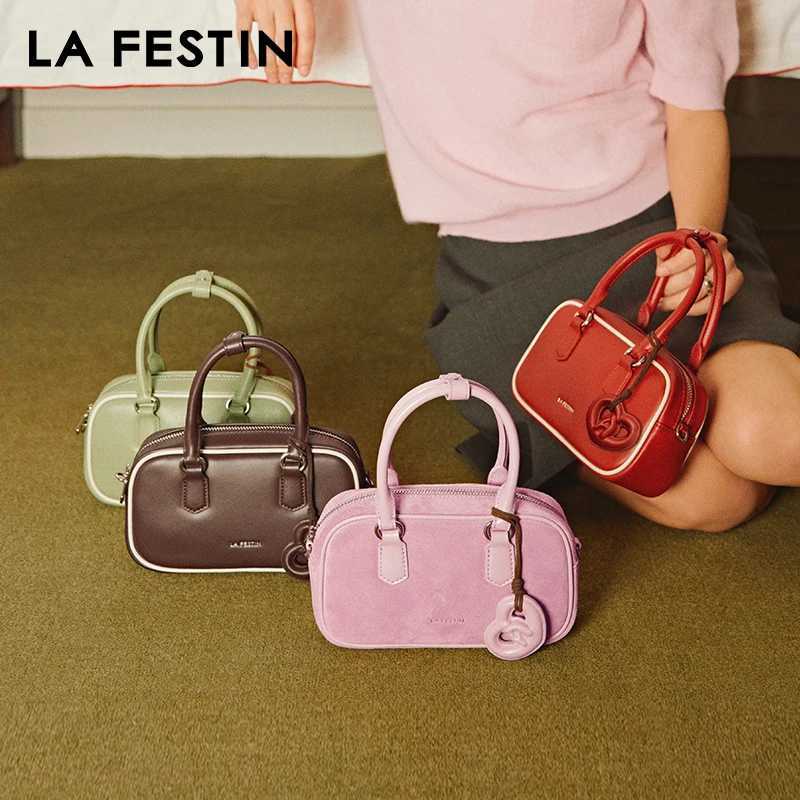 LA FESTIN Original Brand Womens bag 2025 New Shoulder Bags Fashion Hand Bag Ladies Leather Crossbody Bag Luxury Designer BagsW251112