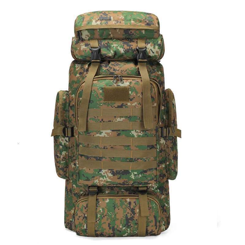 Oxford Cloth Outdoorbackpack Camouflagehiking Tactical Mountaineering Bag Men's Campingtravel Mini Backpack